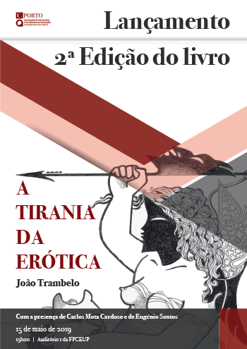 cartaz lanamento do livro a tirania da erotica 2a edio
