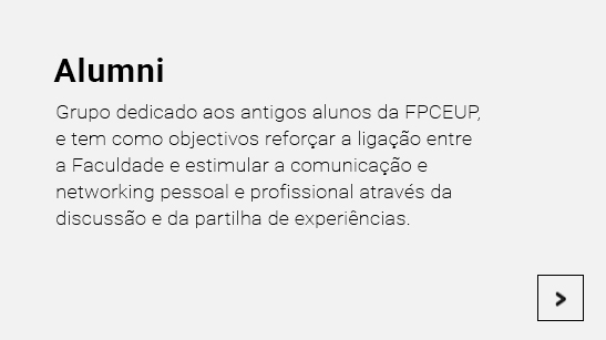 Aceda ao portal Alumni