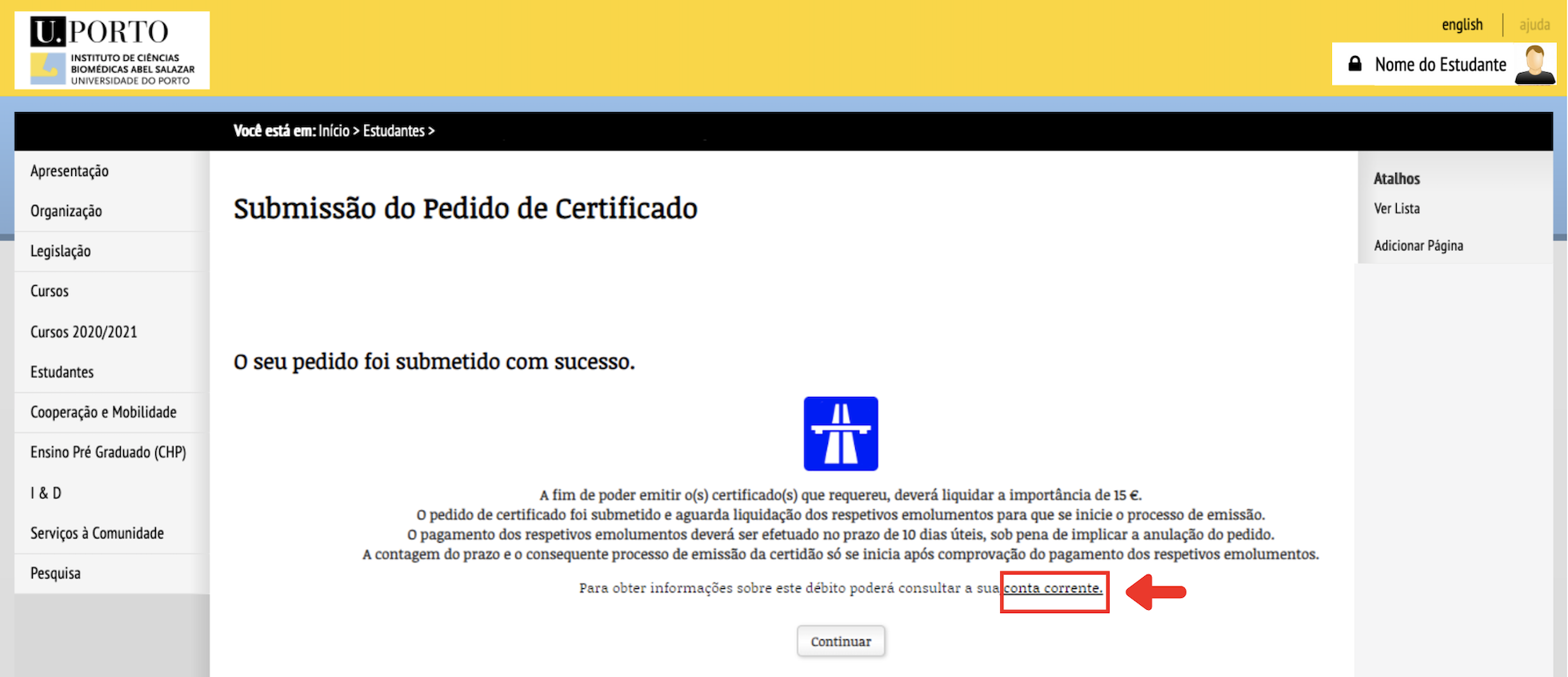 Pagar emolumento