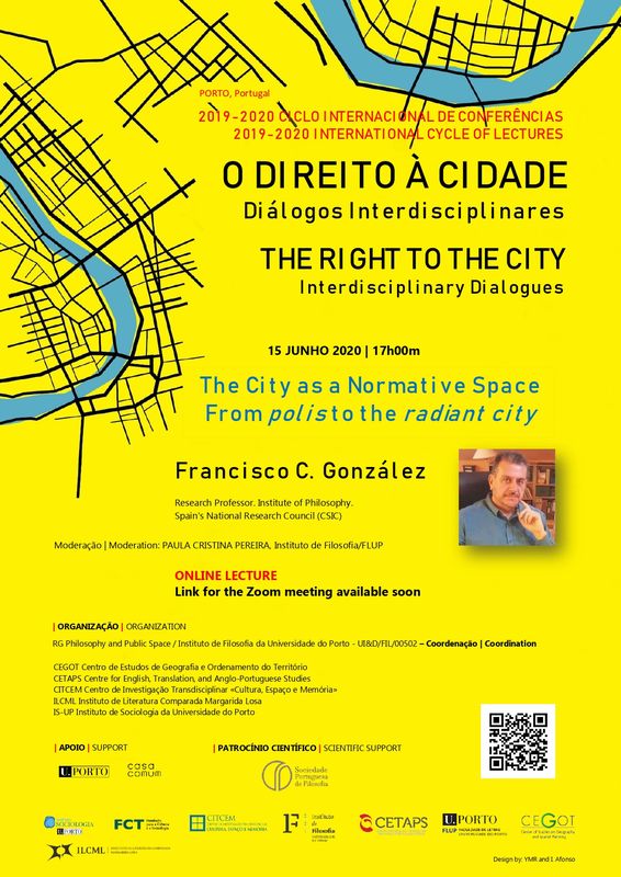 Direito  Cidade | The Right to the City - Ciclo Internacional de Conferncias