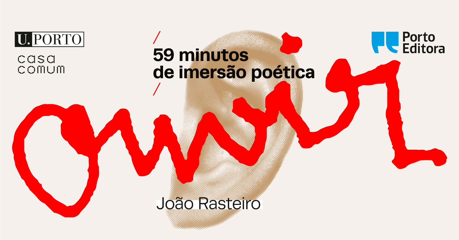 OUVIR, 59 MINUTOS DE IMERSO POTICA com Joo Rasteiro