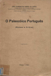 Capa da Tese intitulada O paleozoico Portugus (Sntese e crtica)\Cover of the thesis entitled O paleozoico Portugus (Sntese e crtica)