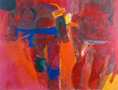 Os ndios Kuarup, de Jlio Pomar (1988)