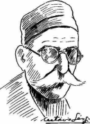 Caricature of Francisco Manuel Homem Cristo