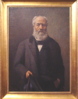 Retrato de Pedro de Amorim Viana, pintado por J. Brito (1932) / Portrait of Pedro de Amorim Viana, painted by J. Brito (1932)