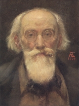 Auto-retrato de Artur Loureiro de 1925