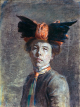 Auto-retrato de Sofia Martins de Souza, Casa-museu Marta Ortigo Sampaio