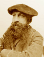 Fotografia do escultor Rodin