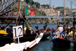 Participao da  U.Porto na Regata de Barcos Rabelos, no dia 24 de junho: momento antes da partida.