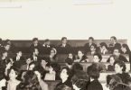 Foto da Queima das Fitas – Imposio de insgnias, Faculdade de Cincias, 1968