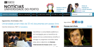 cone da divulgao da Semana do A. Aberto 2014 no Portal de Notcias da U.Porto