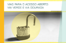 Icone da Brochura sobre o tema Vias para o Acesso Aberto: Via Verde e Via Dourada