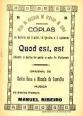 Quod est, est, 1927. Document