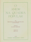 Capa do livro O Amor na Quadra Popular (1945)