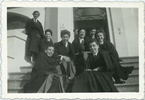 Foto de membros do Teatro Universitrio do Porto