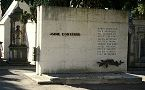 Fotografia do Tmulo de Jaime Corteso no Cemitrio dos Prazeres / Photo of Jaime Corteso Grave at the Cemetery of Pleasures