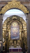 Retbulo-mor da igreja de Santo Ildefonso / Altarpiece of the church of Santo Ildefonso