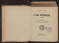 Foto do livro Flora Portuguesa de Gonalo Sampaio / Photo of the book Flora Portuguesa, by Gonalo Sampaio