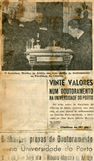 Recorte de imprensa sobre o resultado das provas de doutoramento em Cincias Fsico-Qumicas do licenciado Jos Maria Ribeiro Moreira de Arajo / Newspaper clipping about the results of the doctoral exams in Physics-Chemistry Sciences of candidate Jos Maria Ribeiro Moreira de Arajo