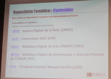 cone de foto do workshop U.Porto - Acesso Aberto  Informao. Arquivos, Bibliotecas e Repositrios Digitais