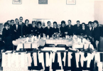 Foto da Queima das Fitas, Estudantes do Curso de Cincias Geolgicas, 1962