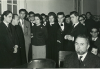 Foto de membros do Teatro Universitrio do Porto