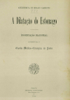 Capa digitalizada da dissertao inaugural de Guilhermina de Moraes Sarmento / Digitalized cover of the inaugural dissertation of Guilhermina de Moraes Sarmento