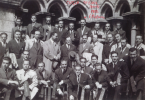 cone da foto de Estudantes Finalistas do Curso de Engenharia Civil e Professores, 1952