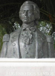 Fotografia do Busto de Eugnio dos Santos e Carvalho em Aljubarrota / Photo of the Bust of Eugnio dos Santos e Carvalho, Aljubarrota