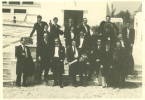 Foto de membros do Teatro Universitrio do Porto