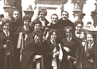 cone de foto da Queimas das Fitas - Estudantes, 1962