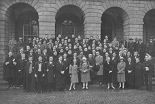 Foto de Estudantes e Professores do Curso Mdico, 1928 (foto cedida pela famlia do Dr. Domingos Machado Fernandes)
